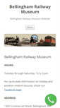Mobile Screenshot of bellinghamrailwaymuseum.org