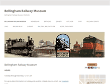 Tablet Screenshot of bellinghamrailwaymuseum.org